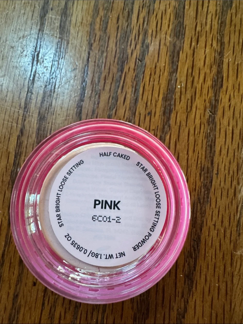 Half Caked Star Bring Loose Setting Powder